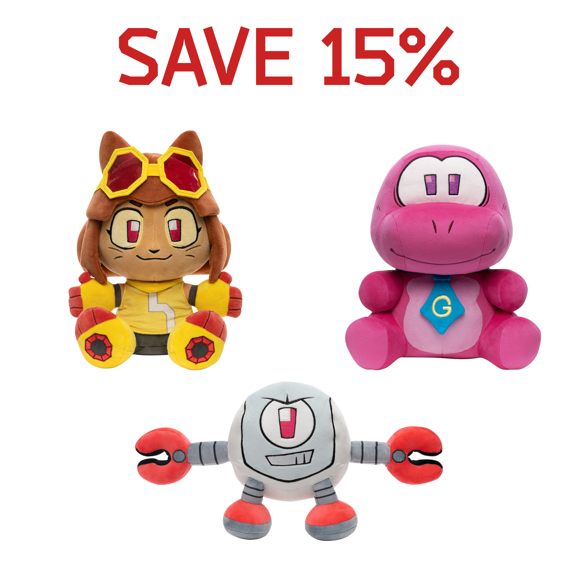 Gameoverse Plush Bundle