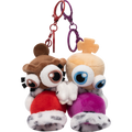 Kinger & Queenie Magnetic Plush Keychains