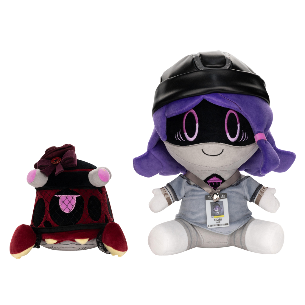 Nori and Heart Plushes