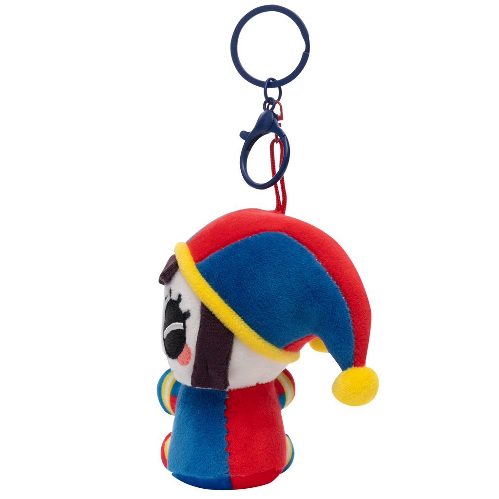 Pomni & Abstraction Magnetic Plush Keychains