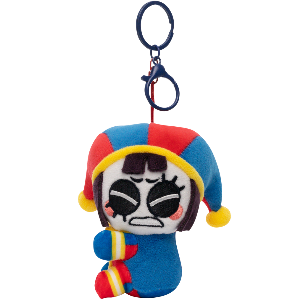 Pomni & Abstraction Magnetic Plush Keychains