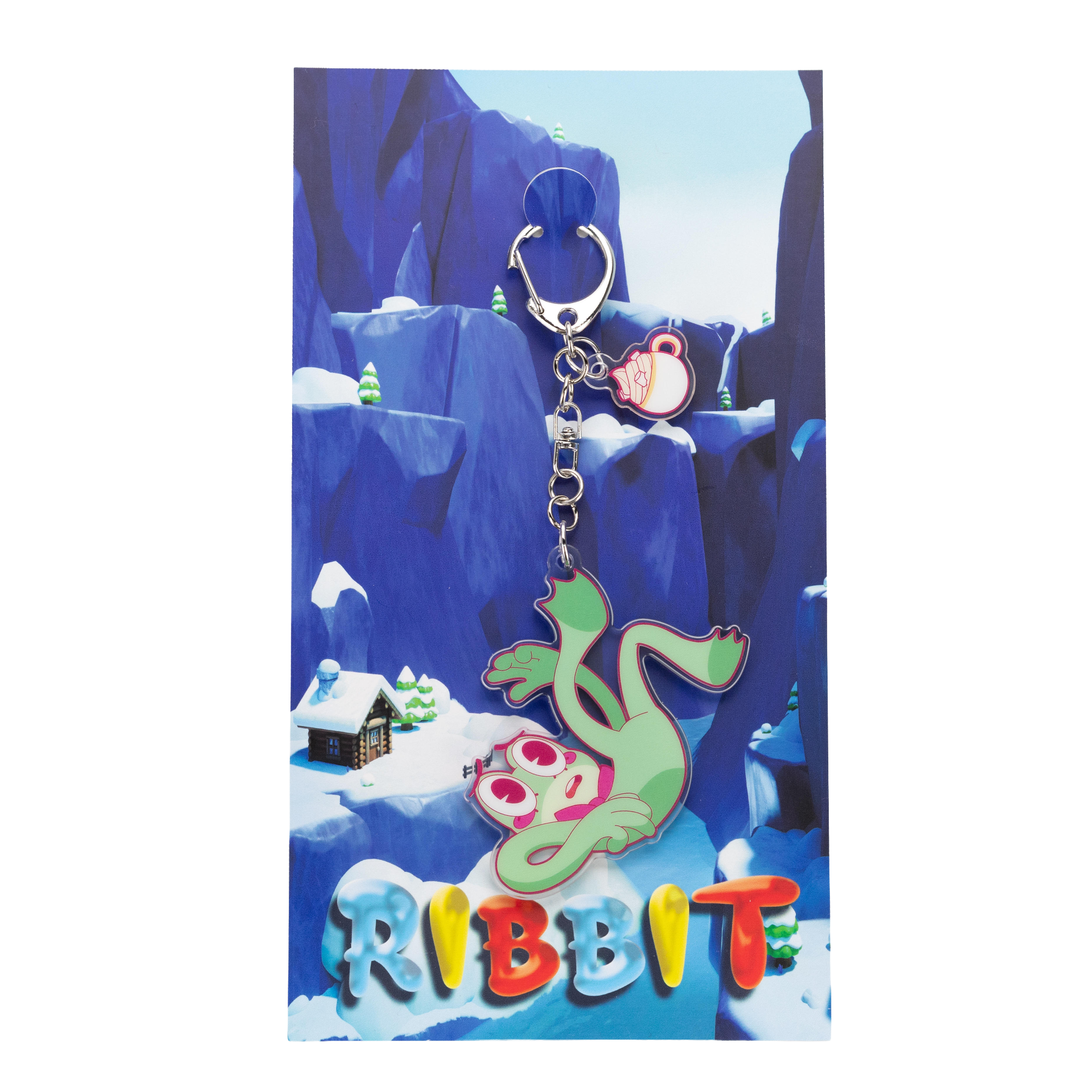 Ribbit Acrylic Keychain