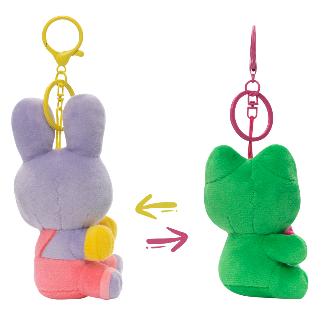 Jax & Ribbit Magnetic Plush Keychains