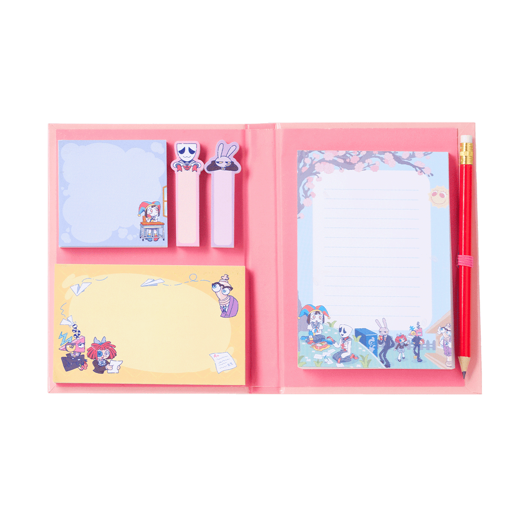 Digital Circus Anime Stationery Set