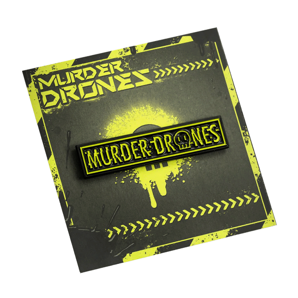 Murder Drones Logo Pin