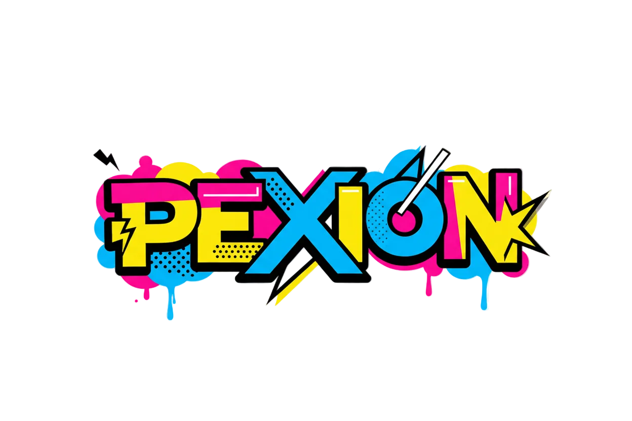 Pexion 街头涂鸦风 Logo